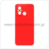 Θήκη Soft TPU inos Xiaomi Redmi 12C S-Cover Κόκκινο