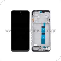 Οθόνη με Touch Screen & Μεσαίο Πλαίσιο Xiaomi Redmi Note 12 4G Μαύρο (Original)