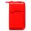 Universal Crossbody Wallet-Case inos for Smartphones up to 6,3'' Red