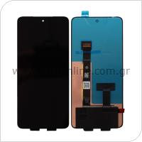 LCD with Touch Screen Motorola Moto G84 Black (OEM)