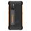 Mobile Phone Hammer Iron 4 4G (Dual SIM) 32GB 4GB RAM NFC Black-Orange with Tempered Glass