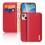 Θήκη Δερμάτινη Dux Ducis Hivo RFID Wallet Apple iPhone 15 Plus Κόκκινο