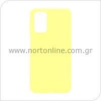 Θήκη Soft TPU inos Samsung A326B Galaxy A32 5G S-Cover Κίτρινο