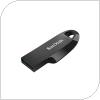 USB 3.2 Flash Disk SanDisk Ultra Curve USB A 64GB 100MB/s Μαύρο