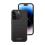 Θήκη Δερμάτινη Dux Ducis Rafi Mag 3 σε 1 MagSafe RFID Blocker Apple iPhone 15 Pro με Stand Μαύρο