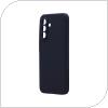 Θήκη Liquid Silicon inos Samsung A566B Galaxy A56 5G Velvet Σκούρο Μπλε