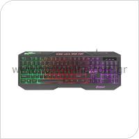 Wired Gaming Keyboard Fury Hellfire 2 NFU-1549 Backlight Black