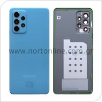 Battery Cover Samsung A526B Galaxy A52 5G Blue (Original)