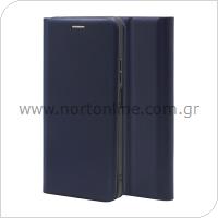 Flip Book Case inos Samsung A175 Galaxy A17/ A176 Galaxy A17 5G Foldio Blue