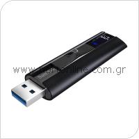 USB 3.2 Flash Disk SanDisk Cruzer Extreme Pro SDCZ7880 420MB/s USB A 128GB Μαύρο