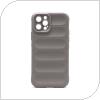 Shield TPU inos Apple iPhone 12 Pro Stripes Light Grey