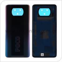 Battery Cover Xiaomi Poco X3 Pro Black (Original)