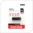 USB 3.0 Flash Disk SanDisk Ultra Trek SDCZ490 USB A 64GB 130MB/s Μαύρο