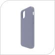 Θήκη Liquid Silicon inos Apple iPhone 12/ 12 Pro L-Cover Γκρι-Μπλε