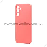 Liquid Silicon inos Samsung A155F Galaxy A15/ A156B Galaxy A15 5G L-Cover Pink