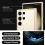 TPU & PC Back Cover Case Spigen Ultra Hybrid Samsung S918B Galaxy S23 Ultra 5G Clear-Sand Beige