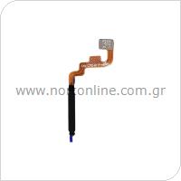 Flex Cable with Fingerprint Sensor Xiaomi Redmi Note 12S Black (OEM)