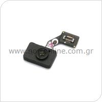 Καλώδιο Πλακέ με Εξωτερικό Κεντρικό Πλήκτρο Home  & Fingerprint Sensor Samsung A415F Galaxy A41 (Original)