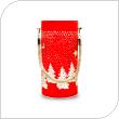 Christmas Lantern LED Forever Light FCL-10 Glass Red-Gold