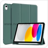Flip Smart Case inos Apple iPad 10.9 (2022) with TPU Back Cover & SC Pen Cactus Green