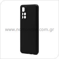 Liquid Silicon inos Xiaomi Poco M4 Pro 5G L-Cover Matte Black