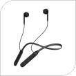 Στερεοφωνικό Ακουστικό Bluetooth Devia EM036 Sport Kintone Neckband Μαύρο
