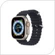 Λουράκι Σιλικόνης Dux Ducis OceanWave Bracelet Apple Watch (38/ 40/ 41mm) Γκρι