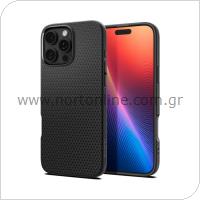 Θήκη Soft TPU Spigen Liquid Air Apple iPhone 16 Pro Μαύρο