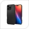 Soft TPU Back Cover Case Spigen Liquid Air Apple iPhone 16 Pro Matte Black