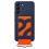 Θήκη Σιλικόνης με Strap Samsung EF-GS901TNEG S901B Galaxy S22 5G Σκούρο Μπλε