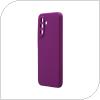 Θήκη Liquid Silicon inos Samsung A566B Galaxy A56 5G Velvet Μωβ