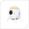 Portable Projector XO CF38 Lander Starlight LED with Bluetooth Speaker 10W White