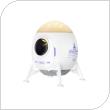 Προβολέας Φορητός - Φωτιστικό XO CF38 Star & Galaxy LED με Ηχείο Bluetooth Λευκό