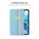 TPU Flip Case Devia Apple iPad Air 10.9'' (2020)/ iPad Air 10.9'' (2022) Leather with Pencil Case Light Blue