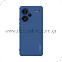 Soft TPU & PC Back Cover Case Nillkin Frosted Shield Xiaomi Redmi Note 13 Pro 5G / Poco X6 5G Blue