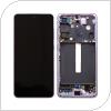 LCD with Touch Screen & Front Cover Samsung G990B Galaxy S21 FE 5G Lavender (Original)