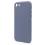 Θήκη Liquid Silicon inos Apple iPhone 8/ iPhone SE (2020) L-Cover Γκρι-Μπλε