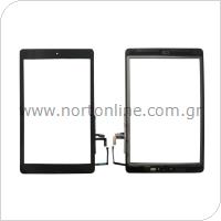 Touch Screen Apple iPad 9.7 Wi-Fi (2017) Full Set με Home Button Μαύρο (OEM)