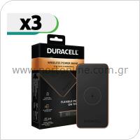 Power Bank Duracell Magnetic Core 10 PD 25W 10000mAh Black (3 pcs)