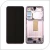 LCD with Touch Screen & Front Cover Samsung S911B Galaxy S23 5G Lavender (Original)