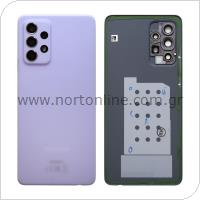 Battery Cover Samsung A528B Galaxy A52s 5G Violet (Original)