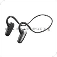 Στερεοφωνικό Ακουστικό Bluetooth XO BS29 με Bone Conduction Neckband Μαύρο