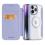 Flip Case Dux Ducis Skin X Pro Wallet Apple iPhone 15 Pro Max Purple