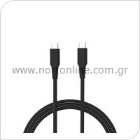 USB 3.0 Cable inos USB C to USB C 2m Black