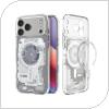 Θήκη TPU & PC Spigen Ultra Hybrid Mag Magsafe Apple iPhone 17 Pro Zero One Λευκό
