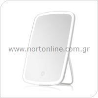 Φορητός Καθρέπτης με LED και Touch Screen Jordan&Judy NV026 Λευκό-Μπεζ