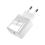 Travel Fast Charger Devia Suit RLC-381B 20W with Output USB C PD & USB C to Lightning Cable Smart 1m White