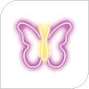 Neon LED Neolia NNE03 BUTTERFLY (USB & On/Off) Pink - Yellow (Easter24)