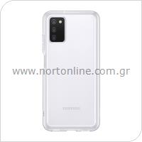 Θήκη Soft Clear Cover Samsung EF-QA038TTEG A037F Galaxy A03s Διάφανο
