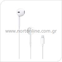 Hands Free Stereo Apple Earpods MMTN2 Lightning με Χειριστήριο & Μικρόφωνο (Ασυσκεύαστο)